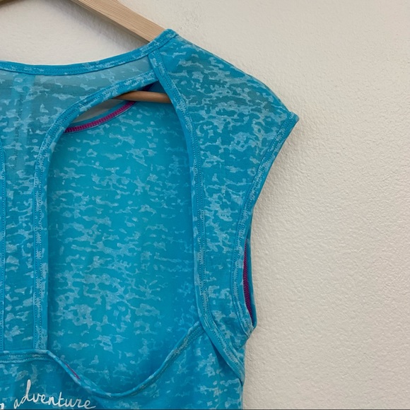 Lorna Jane Cut-Out Open Back Active Sleeveless Tee Size M - Picture 7 of 8